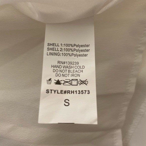 DO+BE NWT white & black dress s - Picture 8 of 8